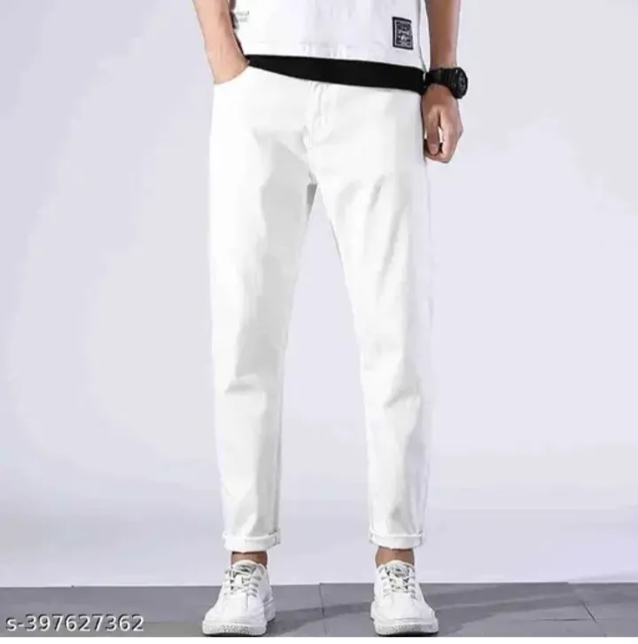 White jeans boy. Denim s-397627362 (1 years)