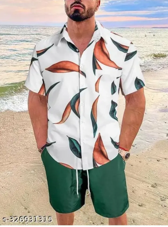 5D DESIGNER Half Sleeve Printed Shirts for Men s-326931315 (S)