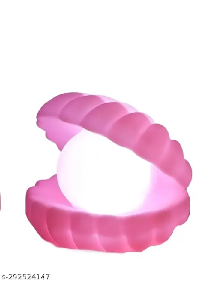 3D MIND MAPPERZ 1Pcs-Beach Themed Pearl Shell Lamp, Bedside LED Ocean Nightlight Mermaid Fairy Clamshell Portable Light Bar, Home Decoration, Birthday, Cat house, big... Read more  s-292524147