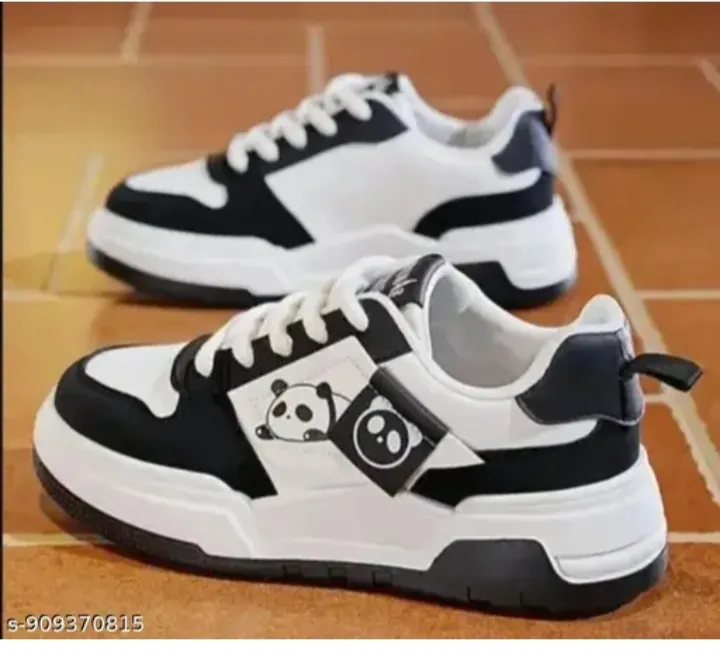 Stylish Black Casual Sneakers Shoes for Women (4)