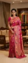 Jacquard Banarasi Silk Saree/Paithani Saree S-880476279