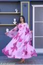 Classic Women's Floral Printed Kurti with Dupatta