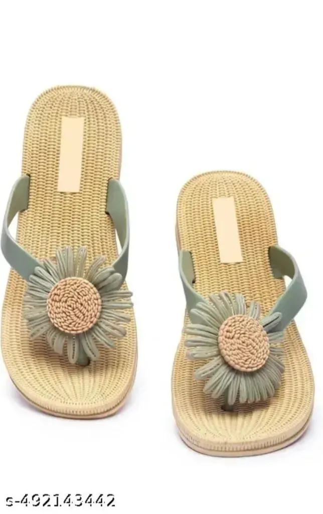 Latest Trendy Sunflower Flip Flops | New Summer Comfortable & ... (6)