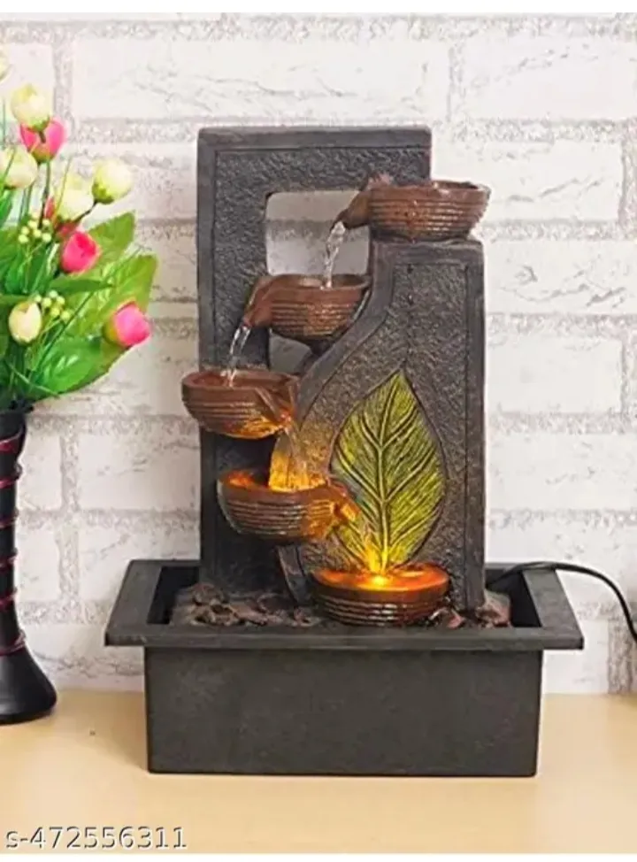 [s-472556311] Beautiful artificial mini waterfall and Indian cultural art