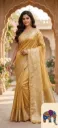 Kanchi Tissue Zari Saree with Lace Border and ⭐⭐⭐⭐⭐ star rating