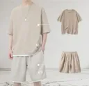 MK BROTHERS T-shirts and shorts Two piece set