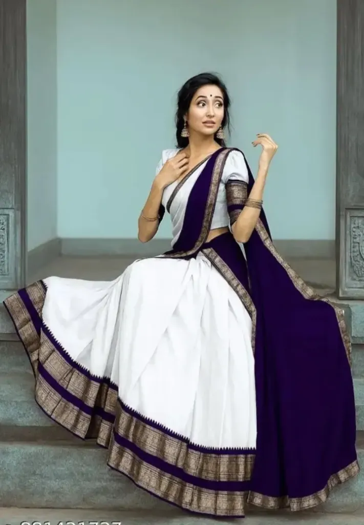 Harshiv Textile Nitya Texfab South Indian Lehenga Choli