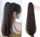 sugna hair style brown color synthetic hair accessories/hair knots...