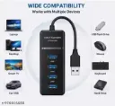 Nurat 4 Port 2.0 3.0 USB Hub Splitter High Speed ​​Multi Splitter U
