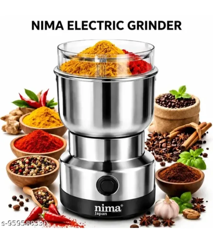 Electric Coffee Grinder Machine | Mini Portable Spice & Spice Grinder